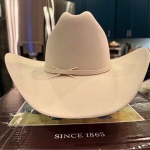 Stetson Skyline 6X Silverbelly, Fur Felt Cowboy Hat, Size 6 3/4